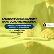 Sambodhi Career Academy Bank Coaching in Mumbai Review