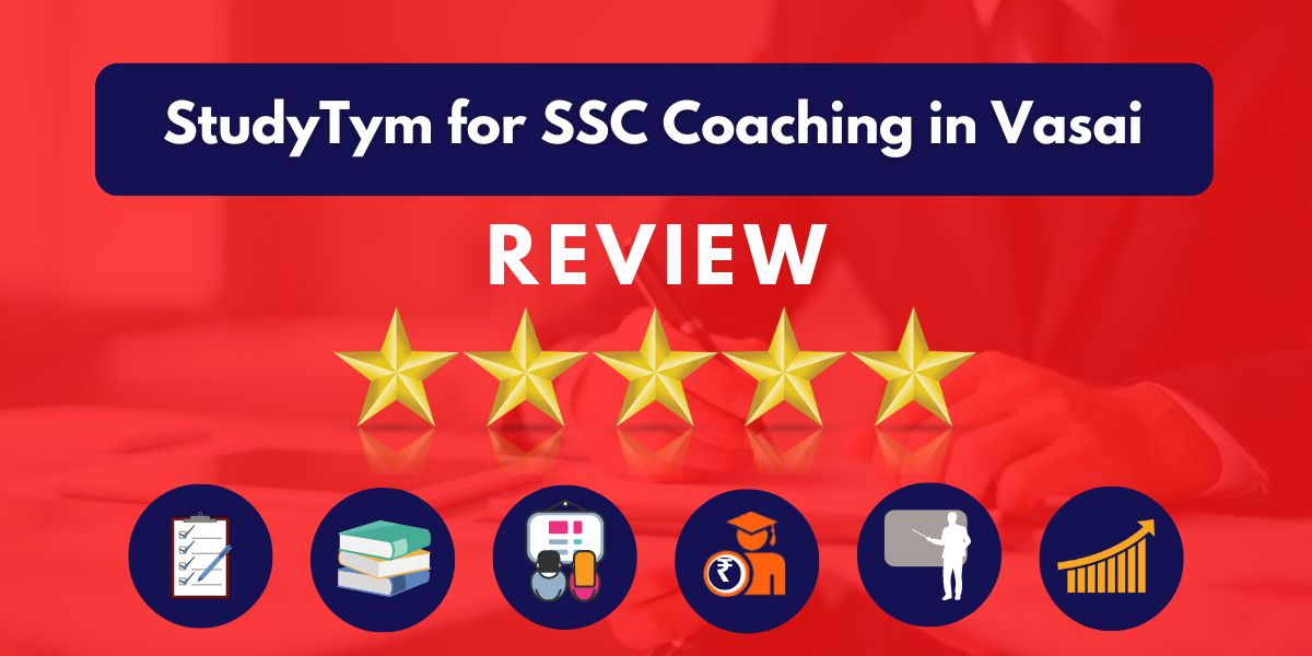 StudyTym for SSC Coaching in Vasai Reviews.