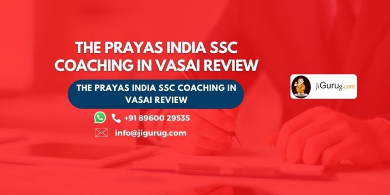 The Prayas India SSC Coaching in Vasai Review.