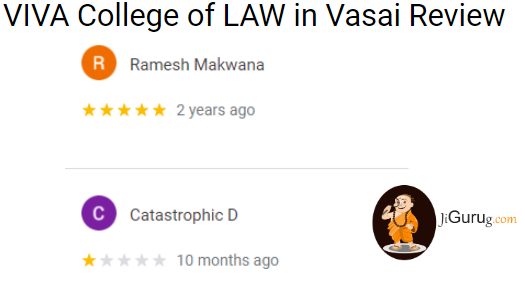 VIVA College of LAW in Vasai Review.