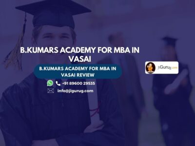 B.Kumars Academy for MBA in Vasai Review.