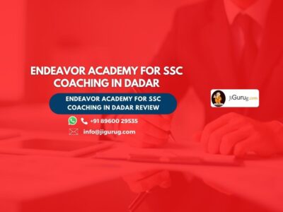 Endeavor Academy for SSC Coaching in Dadar Review.