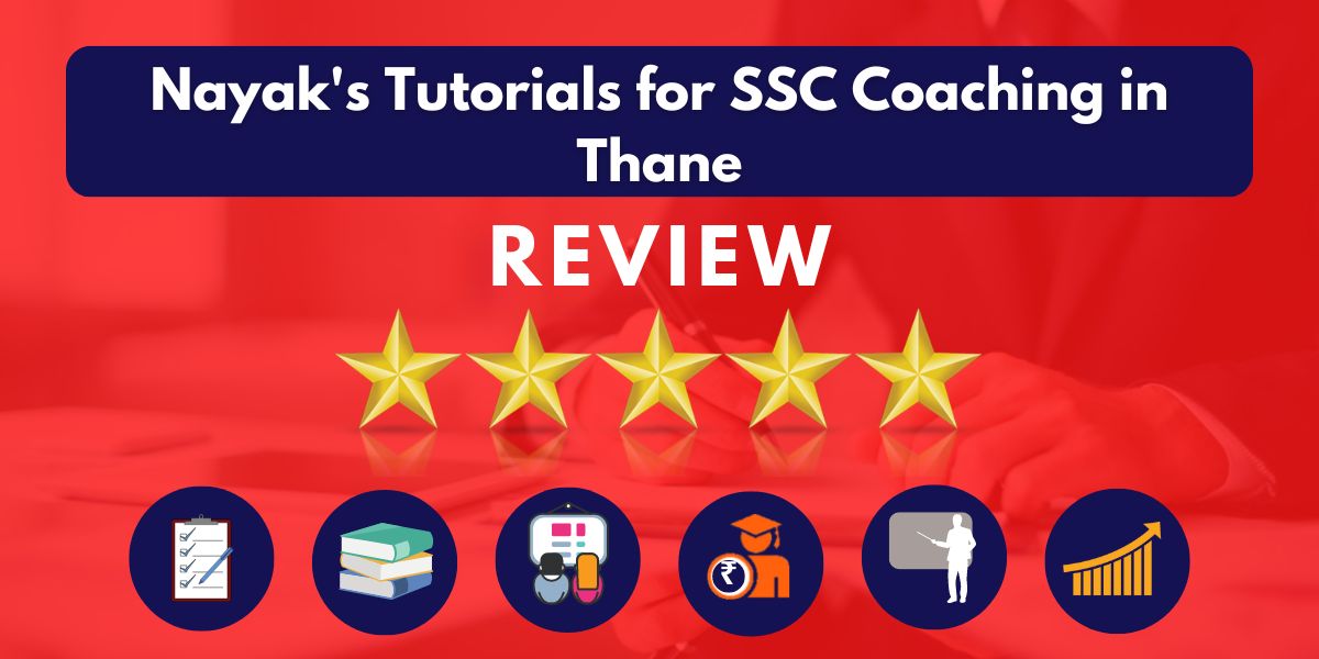 Nayak's Tutorials for SSC Coaching in Thane Review