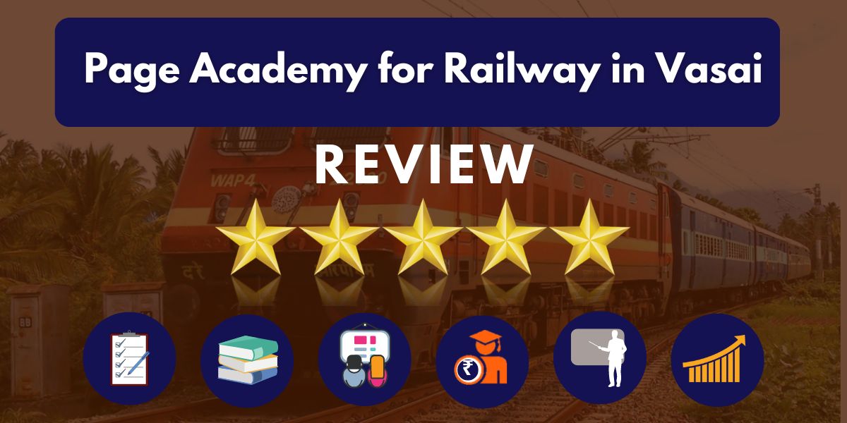 Reviews of Page Academy for Railway in Vasai.