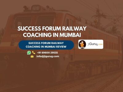 Success Forum Railway Coaching in Mumbai Review