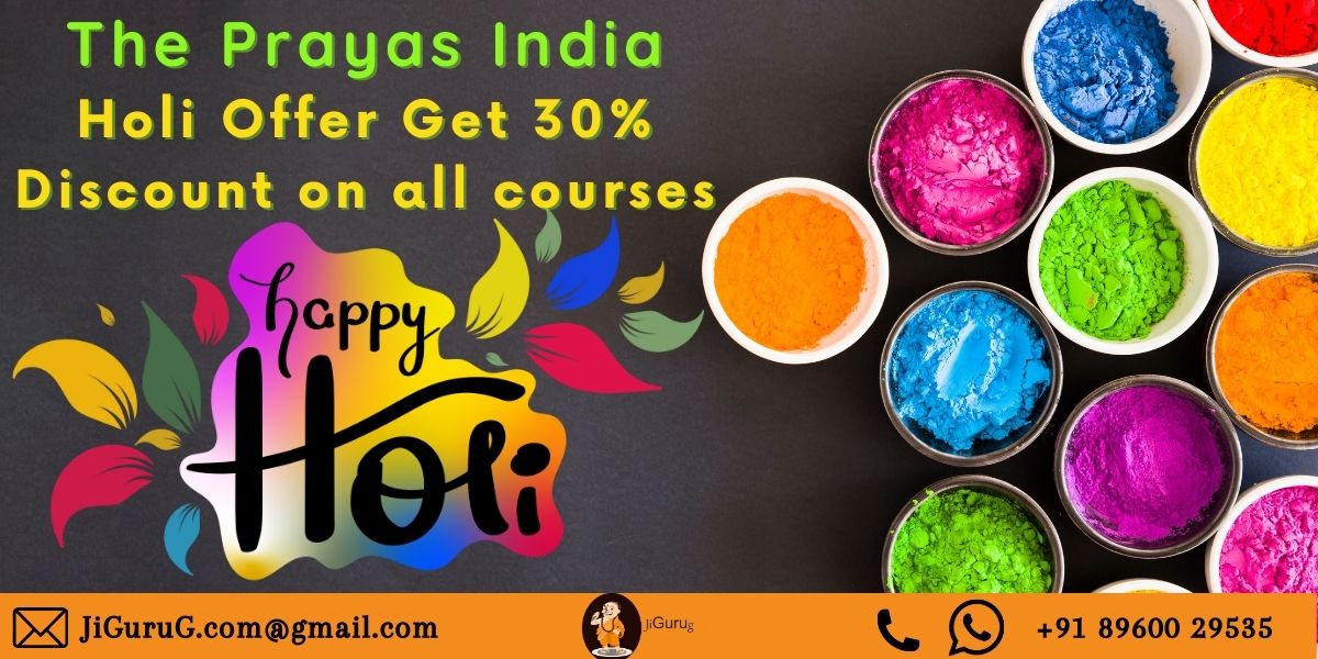 The Prayas India IAS Coaching Holi Offer GET 30% Discount on All Courses