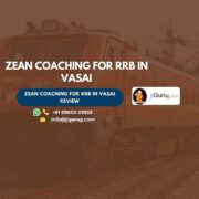 Zean Coaching for RRB in Vasai Review.