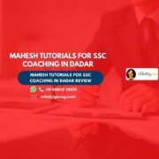Mahesh Tutorials for SSC Coaching in Dadar Review.