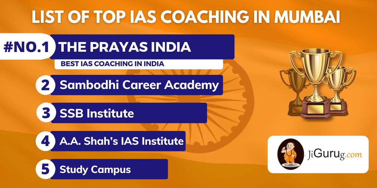 Ranking of Best UPSC Coaching Institutes in Mumbai