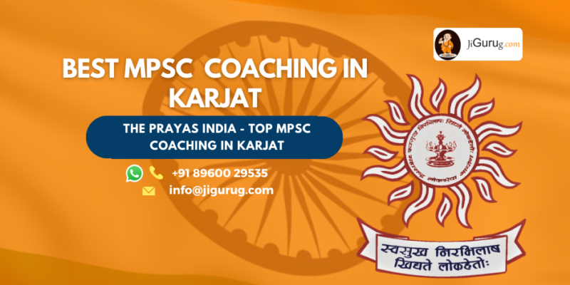 Best MPSC Coaching in Karjat