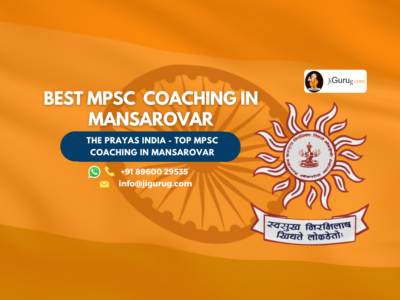 Best MPSC Coaching in Mansarovar