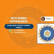 BCCI Denies Withdrawal from Asian Cricket Council Events