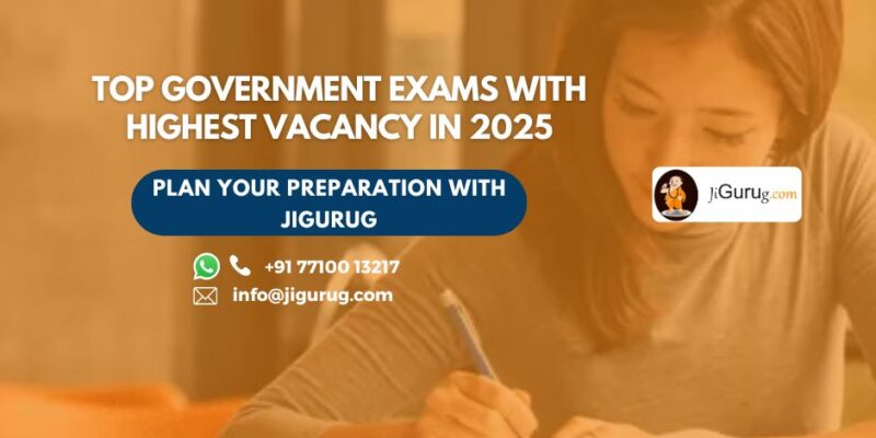 Top Government Exams with Highest Vacancy in 2025 1 Top Government Exams with Highest Vacancy in 2025