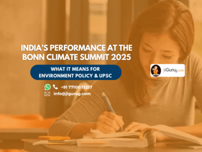 India’s Performance at the Bonn Climate Summit 2025