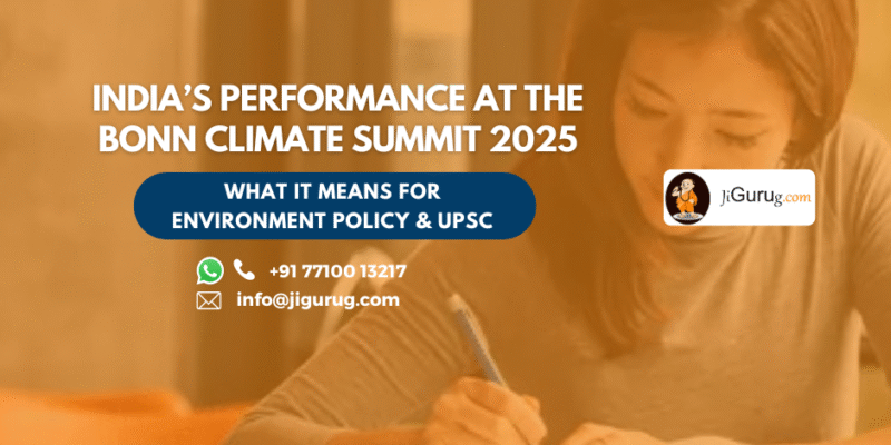 India’s Performance at the Bonn Climate Summit 2025 1 India’s Performance at the Bonn Climate Summit 2025